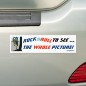 全体の写真を見るロックNロール…! バス印 バンパーステッカー (車上)