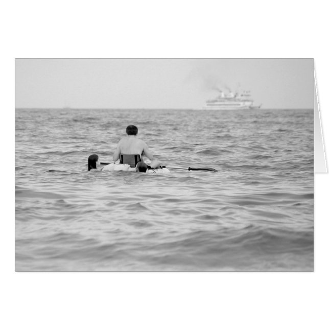 全体の海 – カード (正面横)