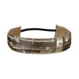 全体の現実的なバスーンのイメージのカバー アスレチックヘッドバンド