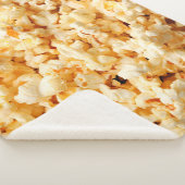 全体の背景においしいポップコーン。食品 シェルパブランケット (3/4)