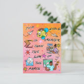 全体は部分素晴らし22の合計より ポストカード (スタンド正面)