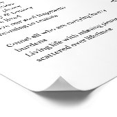 全体性ソウル自己愛の詩のポスターのウォールアート ポスター (角)