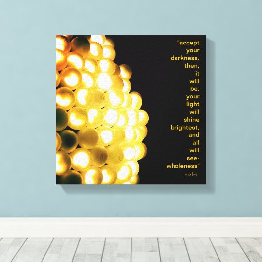 全体性 キャンバスプリント (インサイチュ (ウッドフロア))