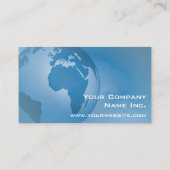 全体的で企業のなEMEAヨーロッパアフリカ中東 名刺 (裏面)