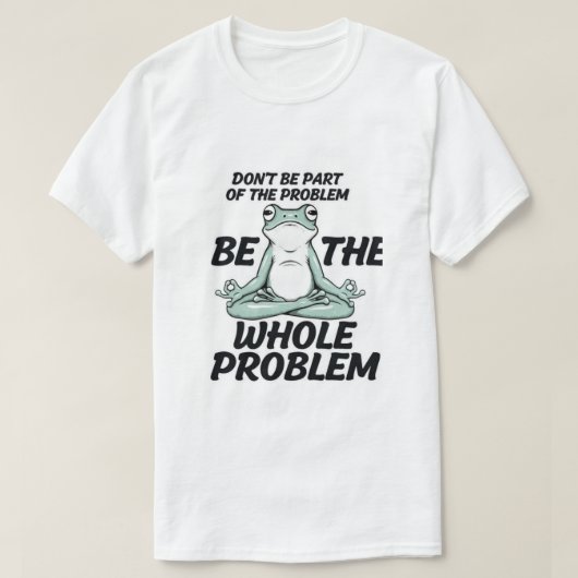 全体的な問題 Tシャツ (デザイン正面)