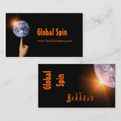 全体的な回転の名刺 名刺 (正面/裏面)