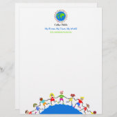 全体的な子供、 レターヘッド (正面/裏面)