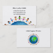 全体的な子供、 名刺 (正面/裏面)