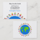 全体的な子供、 名刺 (正面/裏面)