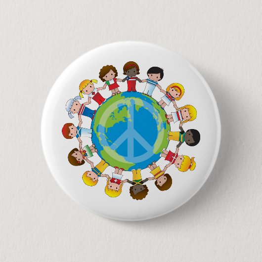 全体的な子供 缶バッジ (正面)