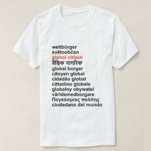 全体的な市民 Tシャツ