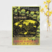 全体的な成功 カード (黄色い花)