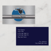 全体的な技術の名刺 名刺 (正面/裏面)