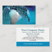 全体的な格子名刺 名刺 (正面/裏面)