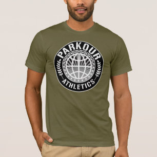 全体的なParkourの運動競技 Tシャツ