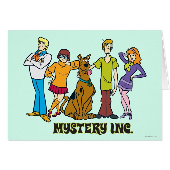 全体集団12 Mystery Inc (正面横)
