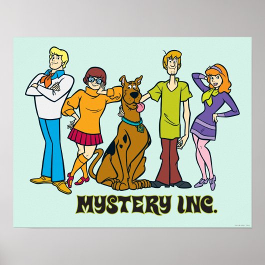 全体集団12 Mystery Inc ポスター (正面)
