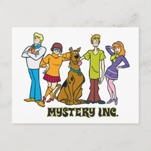 全体集団12 Mystery Inc ポストカード