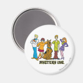 全体集団12 Mystery Inc マグネット (正面/裏面)