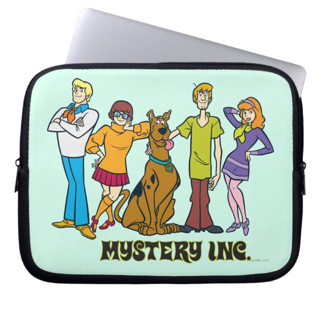 全体集団12 Mystery Inc ラップトップスリーブ (正面)