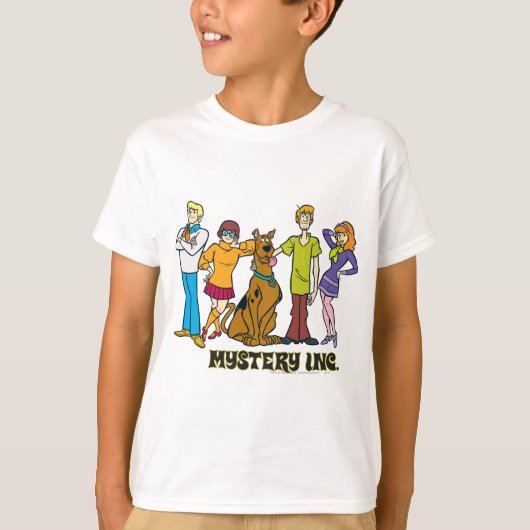 全体集団12 Mystery Inc Tシャツ (正面)