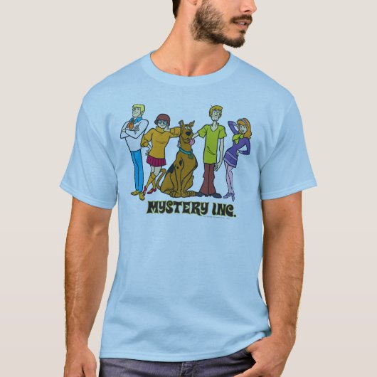 全体集団12 Mystery Inc Tシャツ (正面)