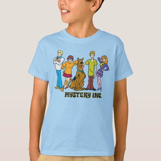 全体集団12 Mystery Inc Tシャツ (正面)