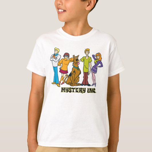 全体集団12 Mystery Inc Tシャツ (正面)