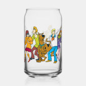 全体集団13 Mystery Inc ガラス缶 (正面)