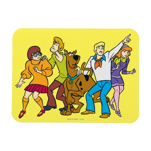 全体集団13 Mystery Inc マグネット (横)
