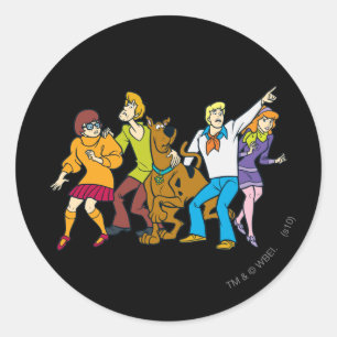 全体集団13 Mystery Inc ラウンドシール