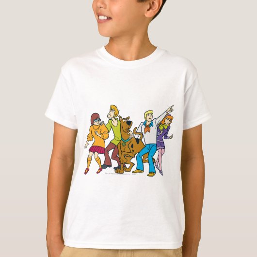 全体集団13 Mystery Inc Tシャツ (正面)