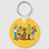 全体集団14 Mystery Inc キーホルダー (正面)