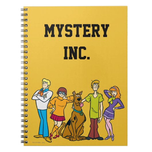 全体集団14 Mystery Inc ノートブック (正面)