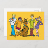 全体集団14 Mystery Inc ポストカード (正面/裏面)