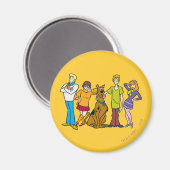 全体集団14 Mystery Inc マグネット (正面/裏面)