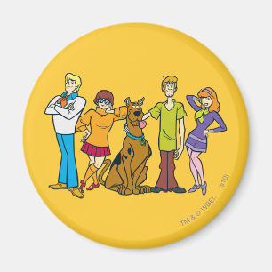 全体集団14 Mystery Inc マグネット