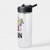 全体集団14 Mystery Inc |名前の追加 ウォーターボトル (左面)