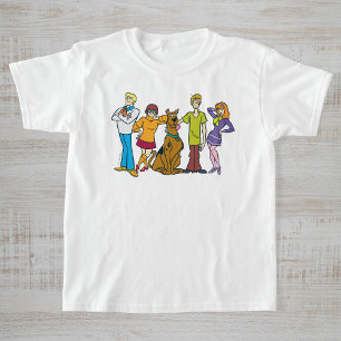 全体集団14 Mystery Inc Tシャツ