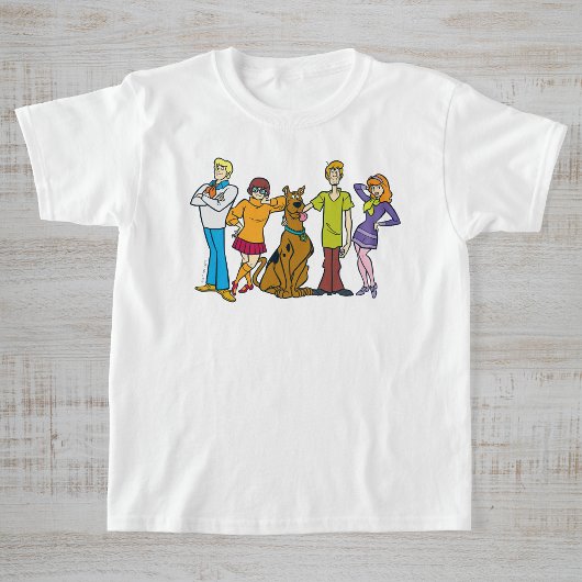 全体集団14 Mystery Inc Tシャツ