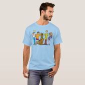 全体集団14 Mystery Inc Tシャツ (正面フル)