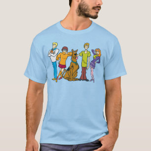 全体集団14 Mystery Inc Tシャツ