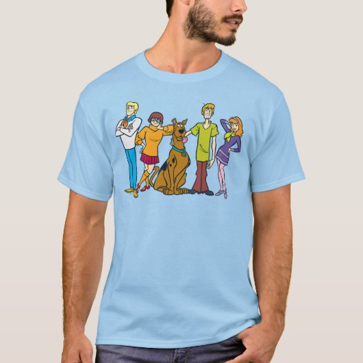全体集団14 Mystery Inc Tシャツ (正面)