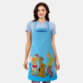 全体集団15 Mystery Inc エプロン (着用した状態)