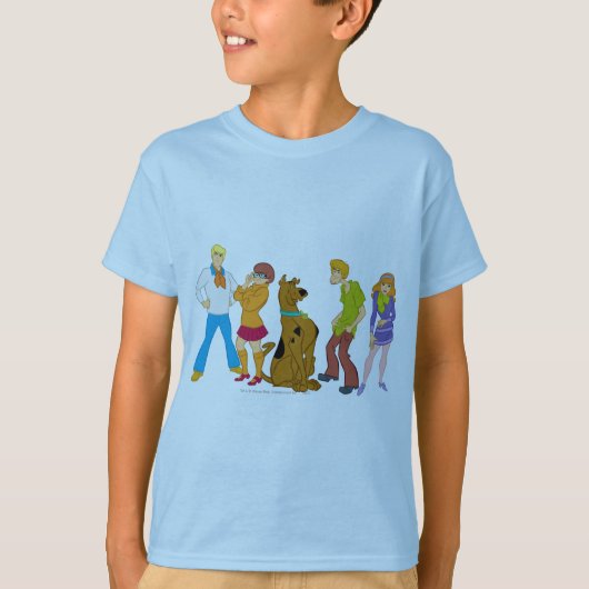 全体集団15 Mystery Inc Tシャツ (正面)