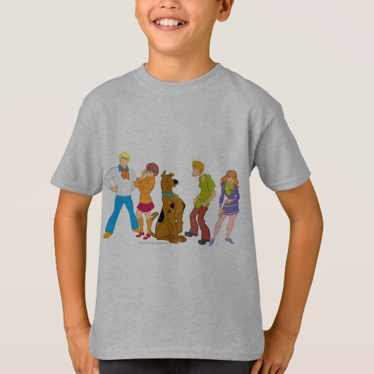 全体集団15 Mystery Inc Tシャツ (正面)