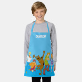 全体集団16ミステリー株式会社 エプロン (着用した状態)