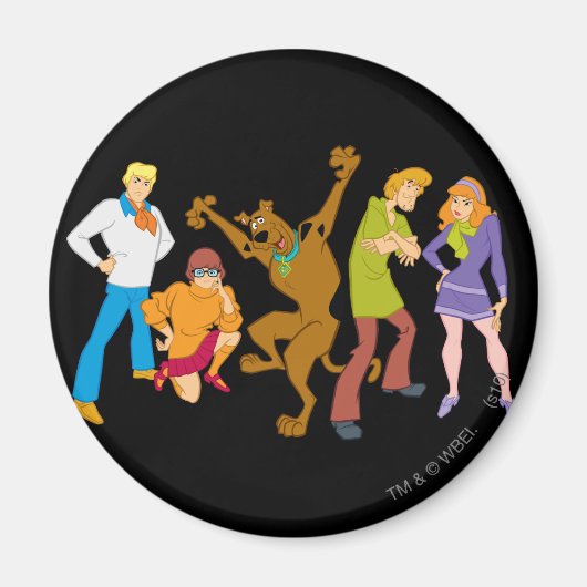 全体集団16ミステリー株式会社 マグネット (正面)