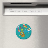 全体集団17 Mystery Inc マグネット (インサイチュ (食洗機))