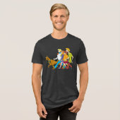 全体集団18 Mystery Inc トライブレンドＴシャツ (正面全面)